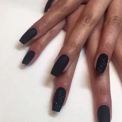 Nail Art #4589 - Best Nail Art Designs Gallery | BestArtNails.com | Black  shellac nails, Shellac nails, Nail art manicure