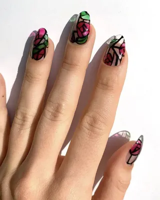 Stained-Glass Nail Art Trend | 2020 | POPSUGAR Beauty