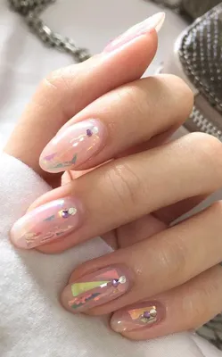 The Hottest Shattered Glass Nail Manicure Examples | Glass nails art, Glass  nails, Belle nails