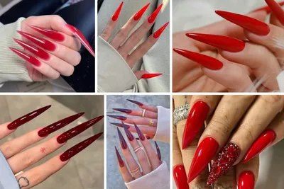 Стилет в маникюре: особенности техники (+много фото и дизайнов) | CITY  NAILS: о красоте ДО КОНЧИКОВ НОГТЕЙ | Дзен