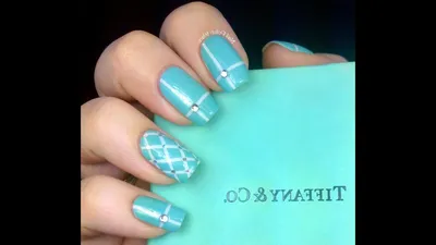 Breakfast at Tiffany's Solid Color Basic Blue Set Press on Faux Nails - Etsy