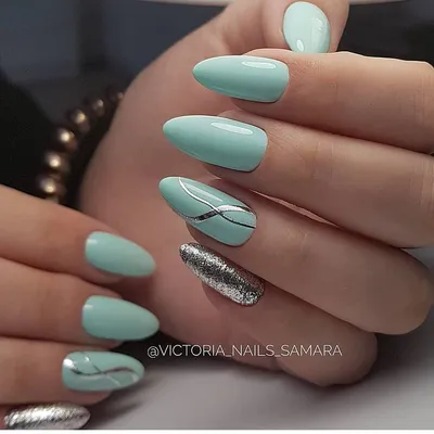 Tiffany Blue Nails - Fleur De Force