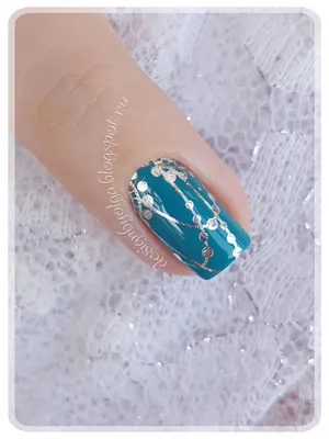 Лак цвета морской волны LCN Nail Polish # 203 Azure Blue | Отзывы  покупателей | Косметиста