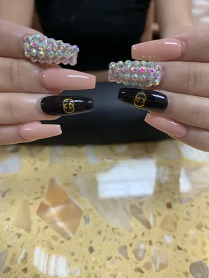 Pin by Rebeka✨🩵🧋 on Nails | Usa nails, Nails, Nail bar