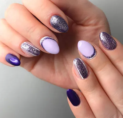 Роскошный фиолетовый! | FoxyNails: Маникюр, дизайн ногтей | ВКонтакте