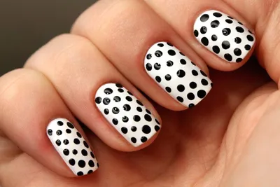 Polka-Dot Manicure: Timeless Playfulness for Your Nails - Nail Art Designs,  Tips and Ideas