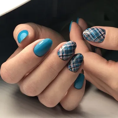 E.MI Naildress Slider Design № 26 Шотландская клетка, EMi, цена 154 руб,  купить в Москве. Доставка по России!