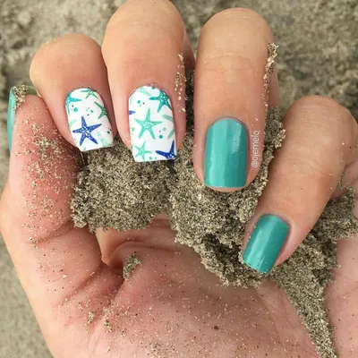 Nail Design 💥💥💥 | Sassy nails, Nautical nails, Nautical nail designs