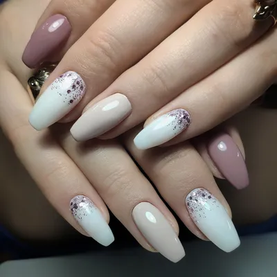 Маникюр в розовых тонах. | Gel nails, Pink nails, Stylish nails