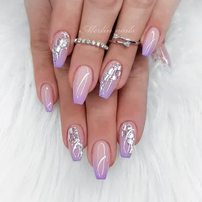 Маникюр в сиреневых тонах💜... - marina_nails_ashkelon | Facebook