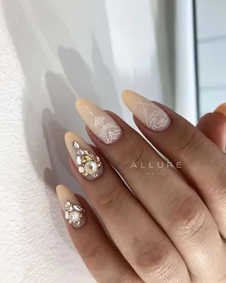 Нюдовый маникюр - фото модного дизайна 2020 | Pretty nails, Classy nails,  Creative nails