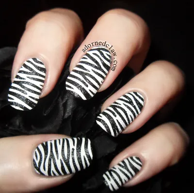 Zebra nail designs Зебра дизайн маникюра | Маникюр зебра, Маникюр, Бежевые  ногти