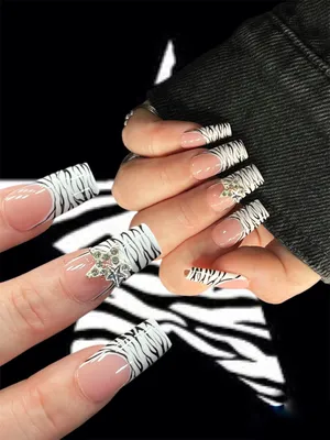 How to Do Zebra Print on Nails for Beginners? Nail Art Tutorial | ND Nails  Supply