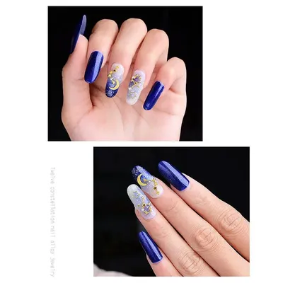 Nail Стразы Nail Art Decoration 12 Знаки Зодиака Металл Декор Совет DIY  Маникюр Аксессуары 3D Украшение U W От 3 637 руб. | DHgate