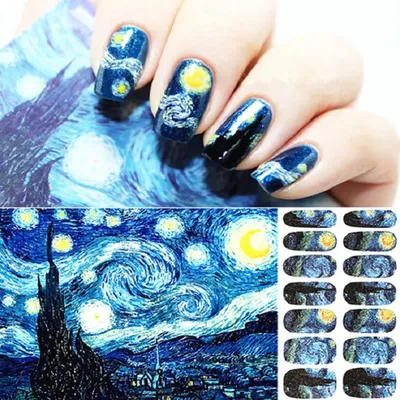 Блог советчицы: Звездное небо на ногтях