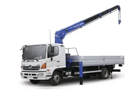 Аренда манипулятора Hyundai HD-120 Cargo Crane 5 тонн - прокат в СПб