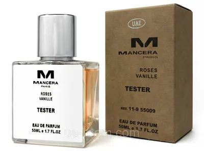 Тестер Mancera Roses Vanille edp for women 60 ml (экстра-стойкий) купить по  оптовой цене 389 руб.