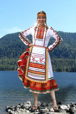 Марийский национальный мужской костюм