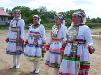 Национальный костюм Марийцев (75 фото)