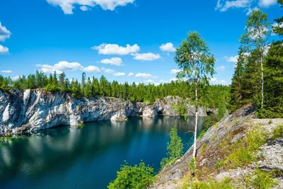 Курорт Марциальные воды - водопад Кивач