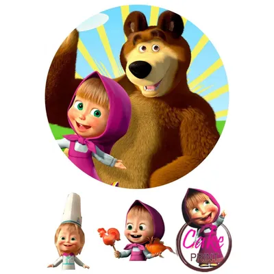 Дети развлекаются в первом трейлере мультфильма «Маша и Медведь в кино: 12  месяцев»