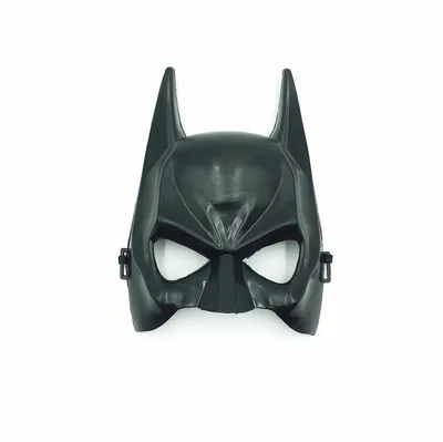 Маска Бэтмэна. Batman mask. 28х17 см. Прочный пластик. Широкая резинка.  Доставка из России. | AliExpress