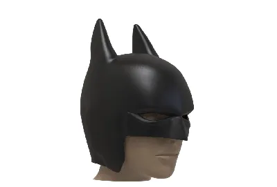 Бумажная маска Бэтмена
