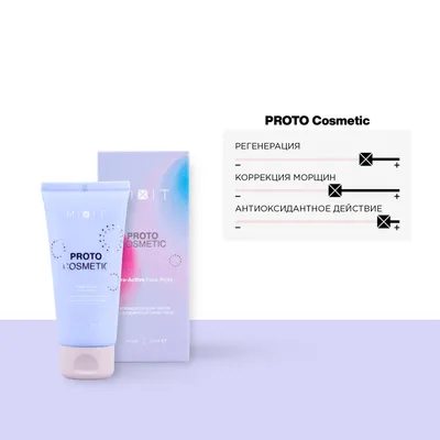 Маска для лица Mixit PROTOCOSMETIC Регенерирующая для возрастной кожи,  60мл, цвет: прозрачный, RTLAAN594201 — купить в интернет-магазине Lamoda