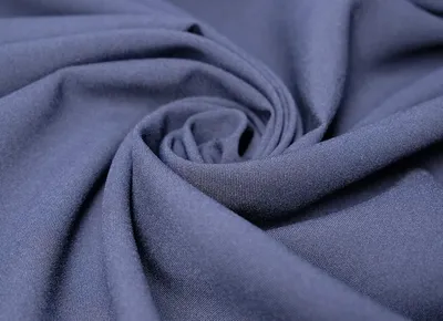 Ткань габардин однотон.темно-синий ш 1,4 (пэ 100%) купить в Красноярске -  Домас