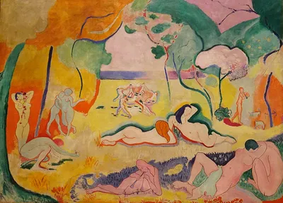 Репродукции Произведений Искусства Радость жизни, 1906 по Henri Matisse  (Вдохновлен) (1869-1954, France) | WahooArt.com