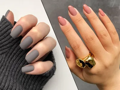 Матовые ногти: тренд, который всегда смотрится дорого | Woman.ru | Дзен