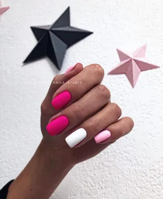 2019) Розовый матовый маникюр 30 фото дизайна ногтей | Manicure, Dope  nails, Fashion nails