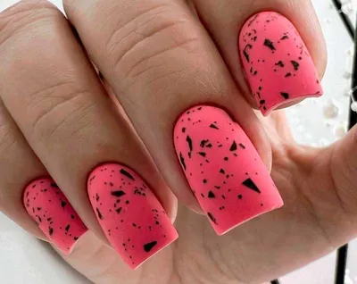 зебра #текстура #матовые #розовые #черные #графика | Ногтеманияк | Маникюр,  ногти, идеи дизайна | ВКонтакте