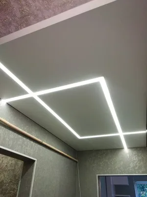Натяжной потолок с подсветкой по периметру - цена в компании Комфорт-Престиж