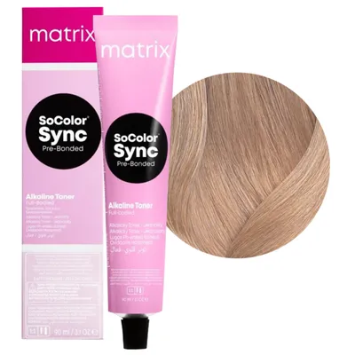 Краска для волос Matrix SoColor Sync Pre-Bonded 9GV, 90 мл купить в  интернет-магазине РУ БЬЮТИ с доставкой или самовывозом