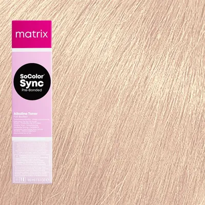 9GV - Light Blonde Gold Violet Matrix SoColor Sync Demi Pre-Bonded Alkaline  Toner (PREVIOUSLY Color Sync Demi-Permanent Haircolor) (2 oz) SleekShop.com