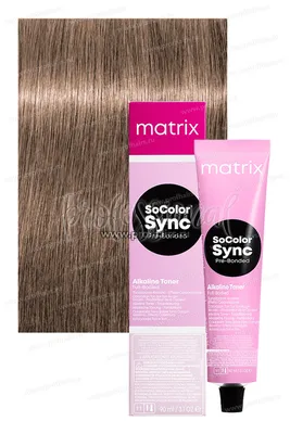 Matrix SoColor Sync Pre-Bonded 9NA Очень светлый блондин натуральный  пепельный 90 мл.