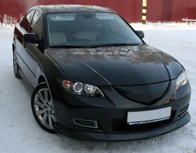 Тюнинг - Пороги Sport Lite на Mazda 3 BK