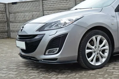 MS накладки на бампер для Mazda 3 BK HB Sport