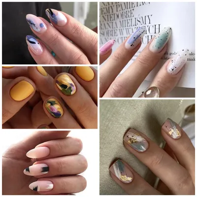 tanyaa_nails | поднятие клюва гелем nanoprof / дизайн ногтей мазки /  молочный бежевый нежный маникюр | Дзен