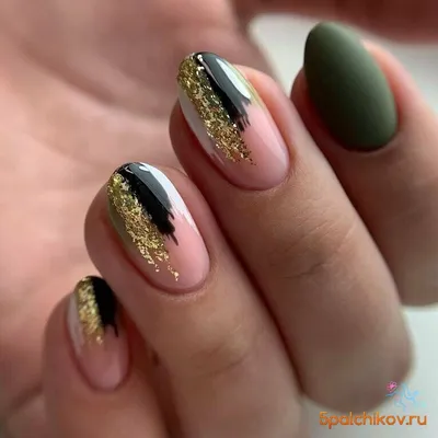 Fashion Nails, слайдер-дизайн, M273 - Листья. Мазки за 110 руб купить в  интернет-магазине KOKETKA Beauty Shop