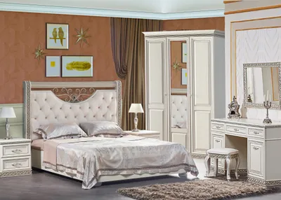 Спальные гарнитуры в современном стиле - купить недорого от производителя в  Москве