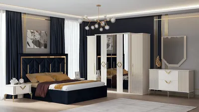 Спальня Анна Мария 5-ств белый матовый в г. Москва от производителя по цене  178268 руб. – купить недорого в интернет-магазине Эра