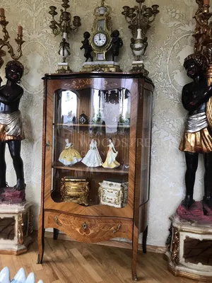 Витрина в стиле Людовика XIV | Купить винтажную, антикварную и старинную  мебель в Москве в салоне WOODSTREAM.ONLINE