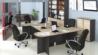 Офисная мебель Этюд, стандарт класса. Купить мебель для офиса на  Office-mebel.ru