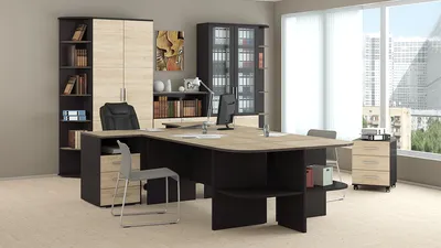 Набор мебели для офиса Успех 2 №1, Дуб сонома, Венге Цаво - Купить недорого  по ценам от производителя в интернет-магазине