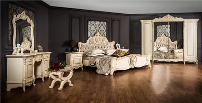 Спальня Анна Мария 5-ств белый матовый в г. Ставрополь от производителя по  цене 141839 руб. – купить недорого в интернет-магазине Эра
