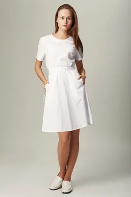 Черное медицинское платье | Nurse scrub dress, Coats for women, Elegant  dresses