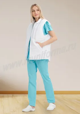 Купить Жилет медицинский \"Айс\" для медработников оптом в Новосибирске