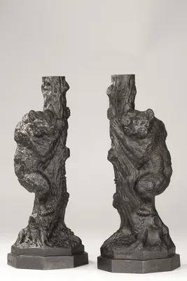 Купить Скульптура 3 медведя на дереве в Москве